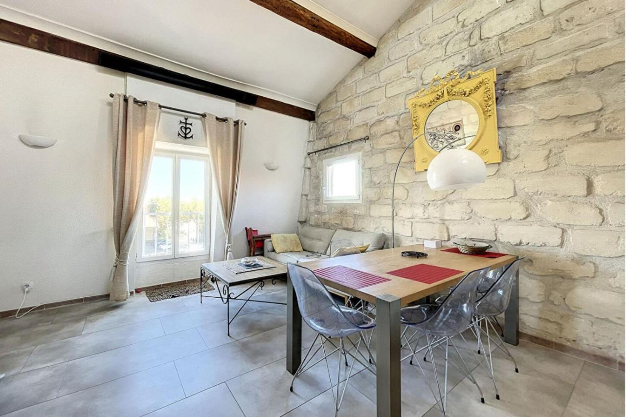 Maisonnette De Plage Sur Les Toits Appart 1 Chambre 1 Mezzanine Avec Vue Le Grau-du-Roi Exteriör bild