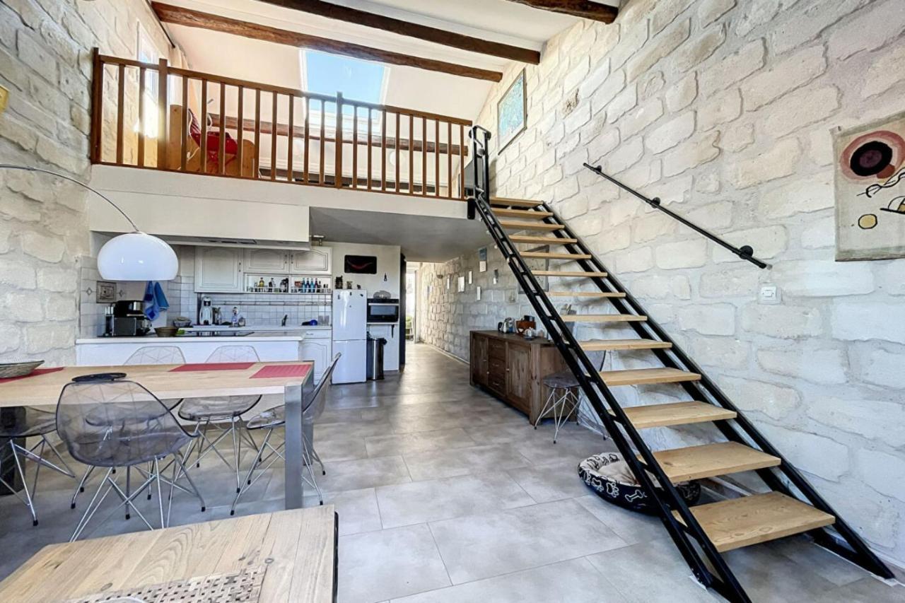 Maisonnette De Plage Sur Les Toits Appart 1 Chambre 1 Mezzanine Avec Vue Le Grau-du-Roi Exteriör bild