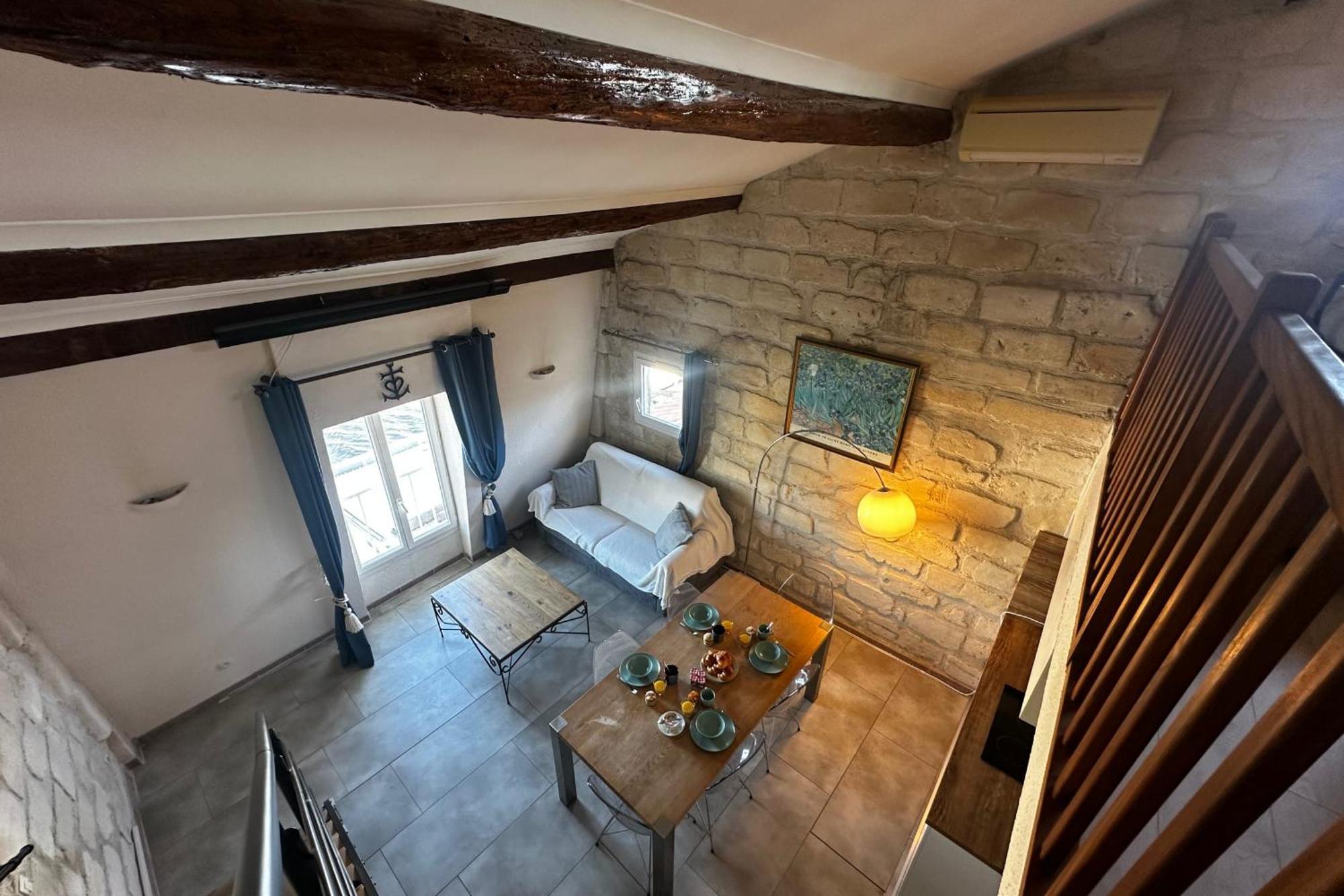 Maisonnette De Plage Sur Les Toits Appart 1 Chambre 1 Mezzanine Avec Vue Le Grau-du-Roi Exteriör bild